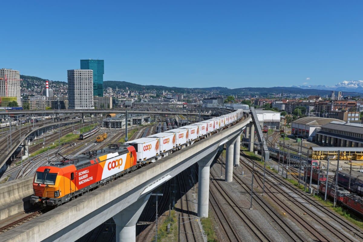 Coop Detailhandel Bahn Logistik Zürich