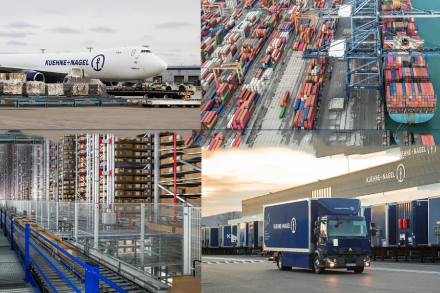 Kuehne Nagel Amazon Zusammenarbeit